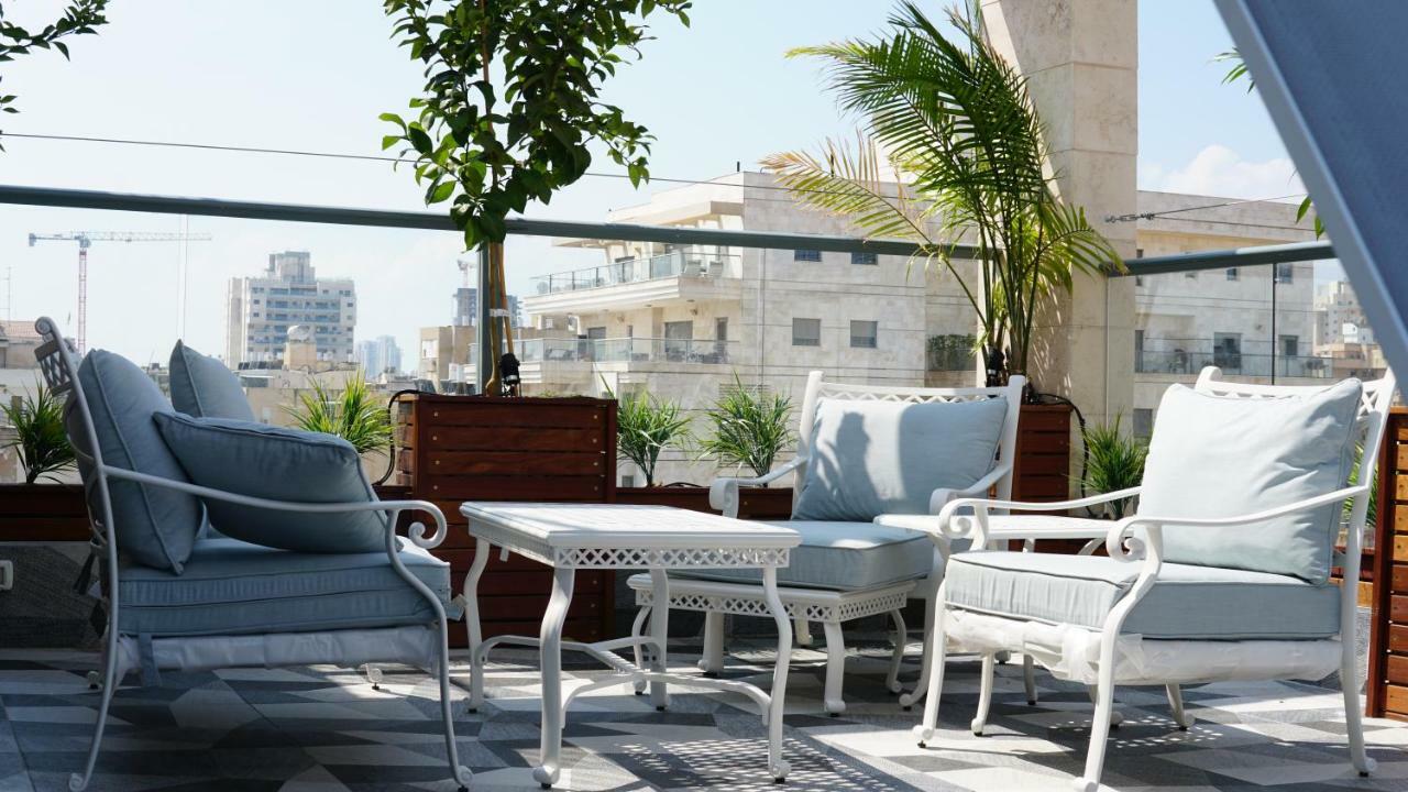 Luxury Rooftop Apartment In Netanja Exteriér fotografie