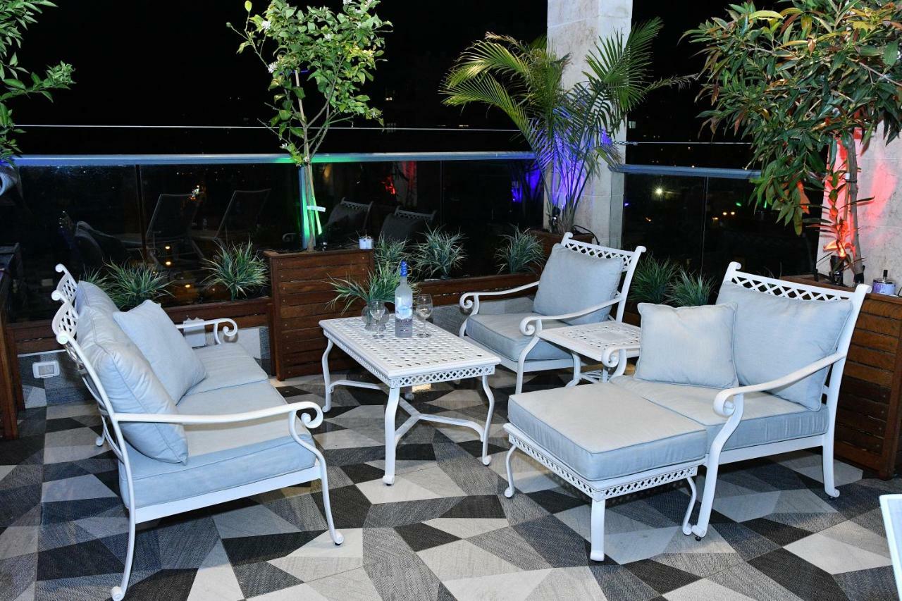 Luxury Rooftop Apartment In Netanja Exteriér fotografie